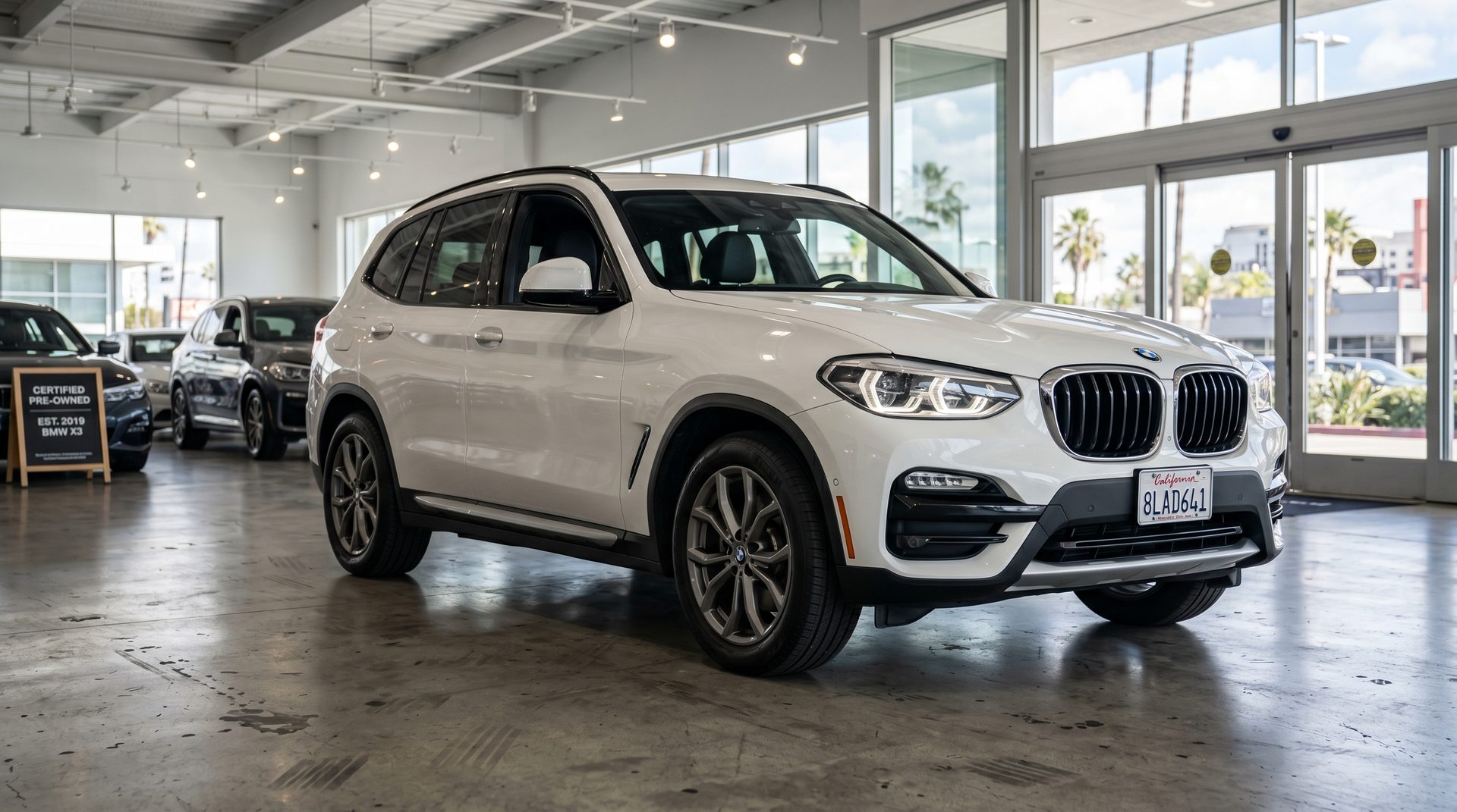2019 BMW X3 xDrive30i in alpine white