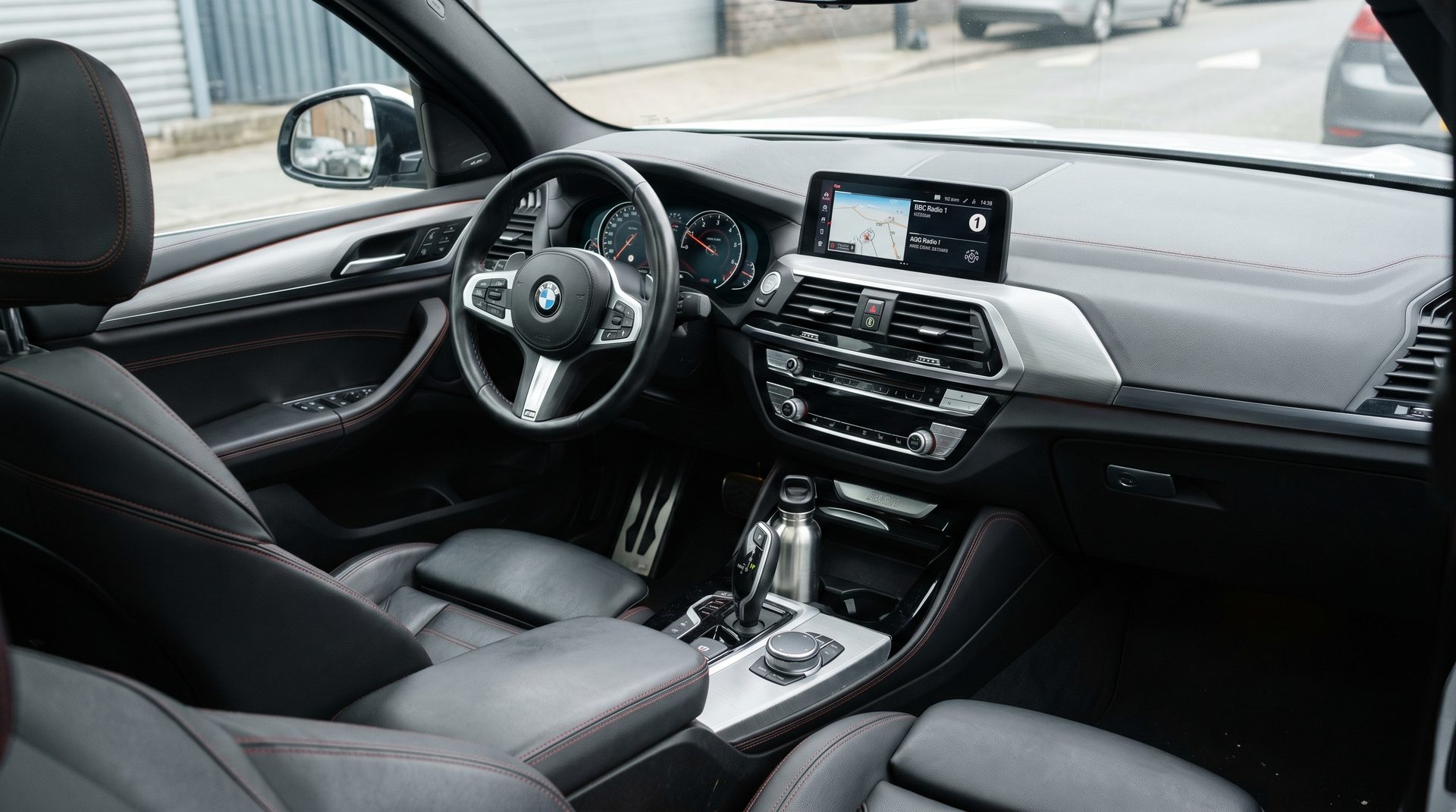 2019 BMW X3 interior, sport seats and iDrive